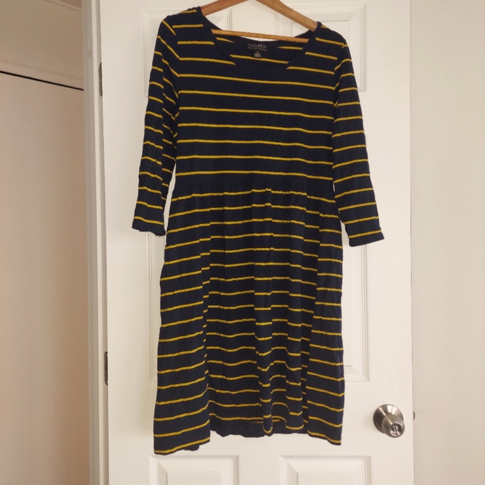 Forever 21+ striped dress